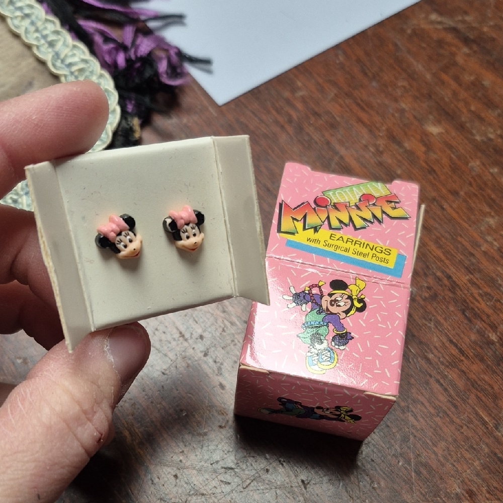 Minnie Mouse Earrings